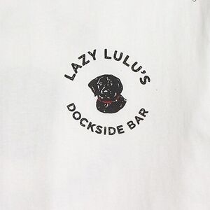 NWT - J. Crew Mens White Tee with Red Graphic - Sz S